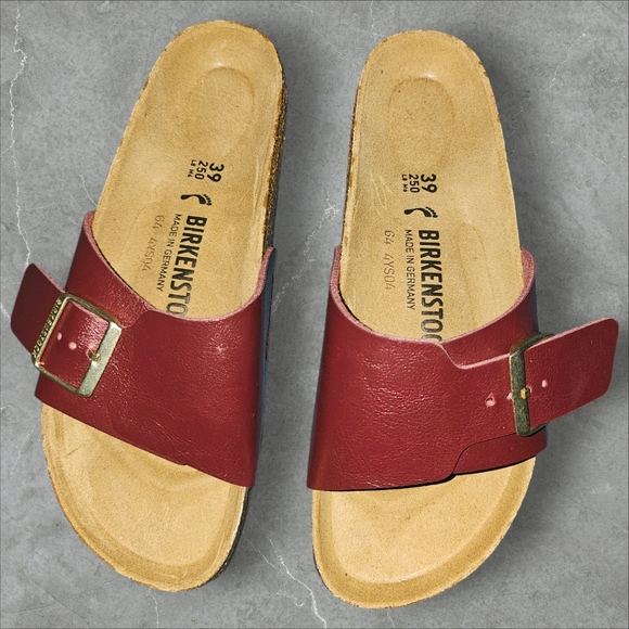 Birkenstock Catalina Birko-Flor in Graceful Berry Crush size 39 NWOT - Picture 1 of 6